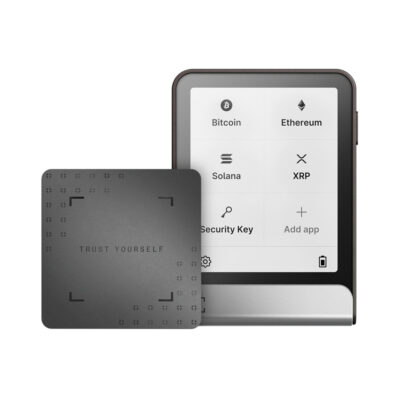 Апаратний гаманець для криптовалют Ledger Flex Graphite + Recovery Key