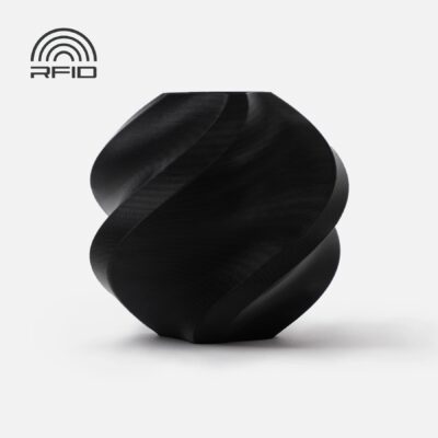 Філамент Bambu Lab Filament PLA Basic Black з котушкою та RFID чіпом для 3D друку, Чорний 1кг (PLABBWS1KG)