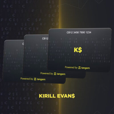 Криптогаманець Tangem Wallet 2.0 Kirill Evans на 3 картки (TG128X3-KE) 2