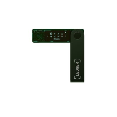 Апаратний гаманець для криптовалют Ledger Nano X Emerald Green (LNXEG) 4