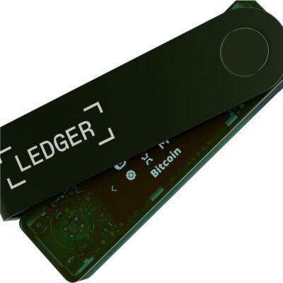 Апаратний гаманець для криптовалют Ledger Nano X Emerald Green (LNXEG) 3