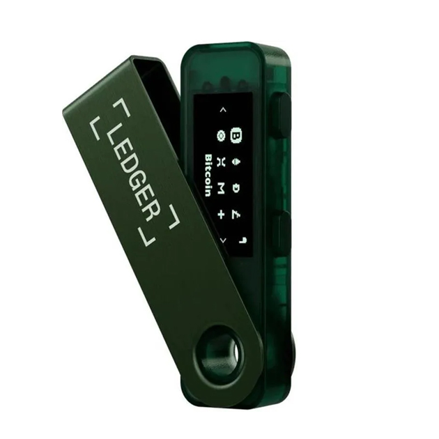 Апаратний гаманець для криптовалют Ledger Nano S Plus Emerald Green (LNSPEG) Апаратний гаманець для криптовалют Ledger Nano S Plus Emerald Green (LNSPEG)