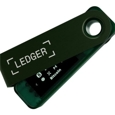 Апаратний гаманець для криптовалют Ledger Nano S Plus Emerald Green (LNSPEG) 4