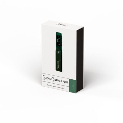 Апаратний гаманець для криптовалют Ledger Nano S Plus Emerald Green (LNSPEG) 7