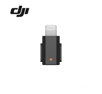 Адаптер-перехідник для мікрофону DJI Mic Mini, Lightning, Чорний (CP.RN.00000429.01)