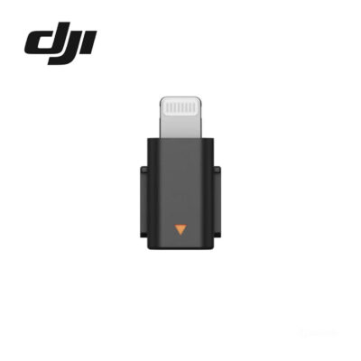 Адаптер-перехідник для мікрофону DJI Mic Mini, Lightning, Чорний (CP.RN.00000429.01)