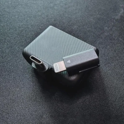 Адаптер-перехідник для мікрофона DJI Mic 1 Lightning, Чорний (CP.RN.00000333.01) 6
