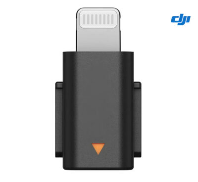 Адаптер-перехідник для мікрофона DJI Mic 2 Lightning, Чорний (CP.RN.00000334.01)