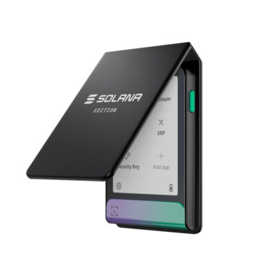 Апаратний гаманець для криптовалют Ledger Flex Solana Edition з Чохлом Custom Magnet Folio +50$ у SOL 5