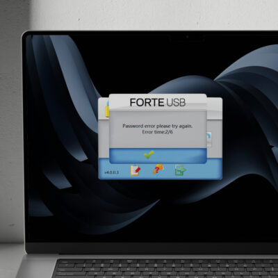 Флеш накопичувач SecuX Forte USB 128GB з шифруванням 1шт (B0D7H8V9X8) 7