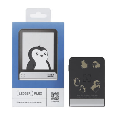 Апаратний гаманець для криптовалют Ledger Flex™ x Pudgy Penguins з Чохлом 3