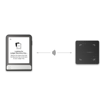 Резервне NFC сховище Ledger Recovery Key для відновлення сід фрази (LRKNFC) 3
