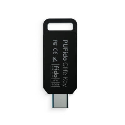 Апаратний ключ PUFido Clife Key (2FA) сертифікований за стандартом FIDO2, USB Type-C (B0F32FWR2N) 3