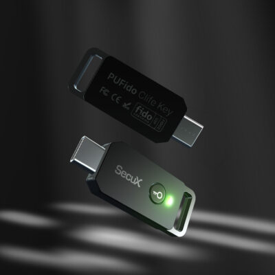 Апаратний ключ PUFido Clife Key (2FA) сертифікований за стандартом FIDO2, USB Type-C (B0F32FWR2N) 7