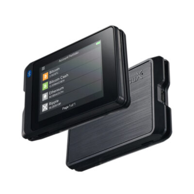 Апаратний криптогаманець SecuX W20 з сенсорним екраном і Bluetooth Чорний 5