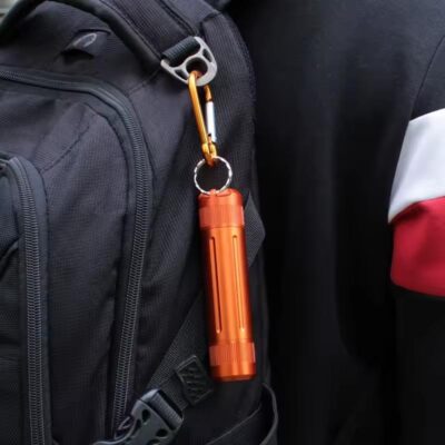 Алюмінієва капсула-чохол для Ledger Nano X/S/S Plus Водонепроникна Помаранчова (O07PNSD7C8) 5