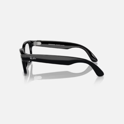 Смарт-окуляри Ray-Ban Meta Wayfarer Shiny Black Frame Clear Lenses OPEN BOX (RW4008 601/SB 53-22) 4