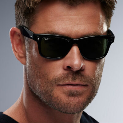 Смарт-окуляри Ray-Ban Meta Wayfarer Shiny Black Frame Green Lenses OPEN BOX (RW4006 601/71 50-22) 3