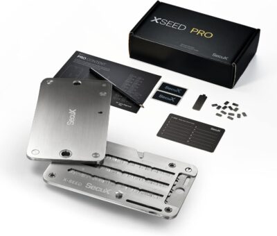 Мнемонічний планшет SecuX X-SEED PRO для зберігання сід-фрази 5