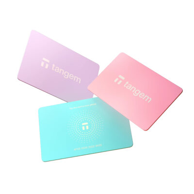 Криптогаманець Tangem Wallet 2.0 набір з 3 карток Blush Sky (TG-SUMMMER1)