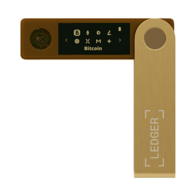 Апаратний гаманець для криптовалют Ledger Nano X Gold (LNXG) 3