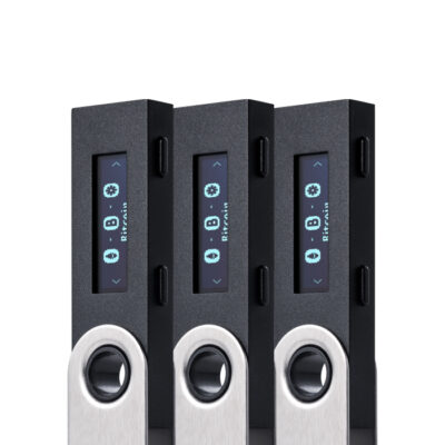 Набір криптогаманців Ledger Family Pack Nano S Matte Black 4