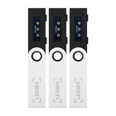 Набір криптогаманців Ledger Family Pack Nano S Matte Black