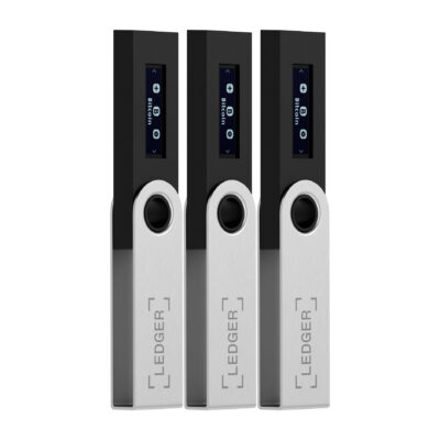 Набір криптогаманців Ledger Family Pack Nano S Matte Black 2