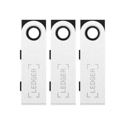 Набір криптогаманців Ledger Family Pack Nano S Matte Black 3