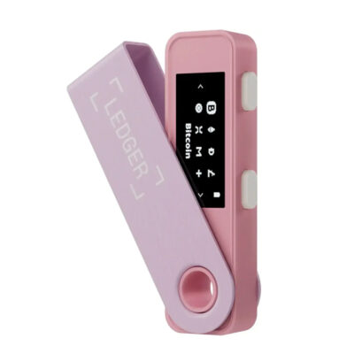 Апаратний гаманець для криптовалют Ledger Nano S Plus Pastel Pink (LNSPPP)