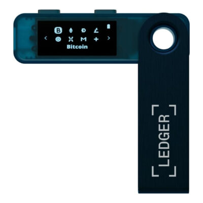 Апаратний гаманець для криптовалют Ledger Nano S Plus Sapphire Blue (LNSPSB) 5