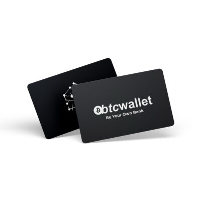 Криптогаманець Tangem Wallet 2.0 Stealth Black x Btcwallet набір з 3 карток (TG-STEALTH) 2