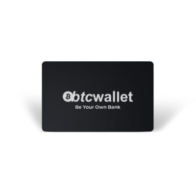 Криптогаманець Tangem Wallet 2.0 Stealth Black x Btcwallet набір з 3 карток (TG-STEALTH) 3