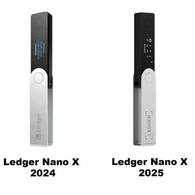 Криптогаманець Ledger Nano X Onyx Black 2024 5