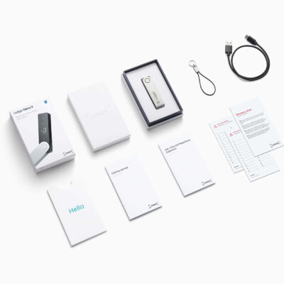 Криптогаманець Ledger Nano X Onyx Black 2024 9