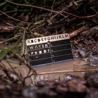 Металеві пластини Btcwallet Plate для зберігання сід-фрази 2 штуки + гравірувальна ручка 73×117мм 11
