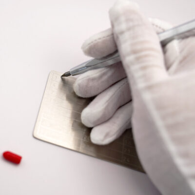 Гравірувальна ручка для нанесення сід-фраз, тексту та позначок на металі 1шт 2