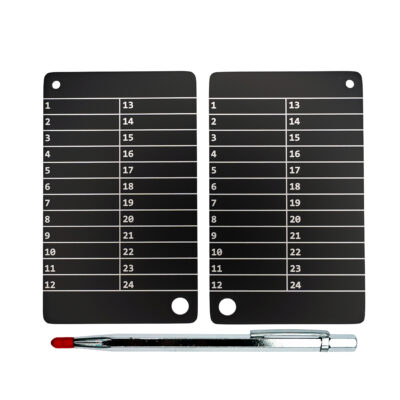 Металеві пластини Btcwallet Black Plate для зберігання сід-фрази 2 штуки + кріпильний болт + гравірувальна ручка 2