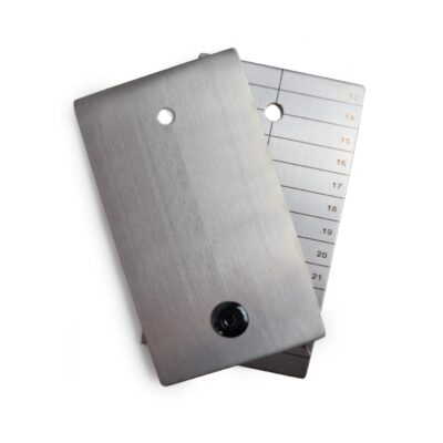 Титанові пластини СoldTi Titanium Double Plate для зберігання сід-фрази 2шт з двома пломбами 2