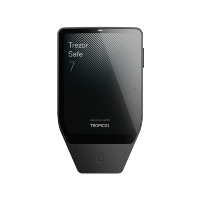 Апаратний гаманець для криптовалют Trezor Model Safe 7 Charcoal Black (TMS7CB)