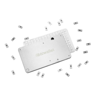 Мнемонічний планшет Btcwallet FoldTab S1 для зберігання сід-фрази 2