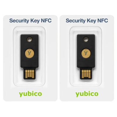 Апаратні ключі Yubico Yubikey 5 NFC USB Type-A набір з 2шт (683066-2) 2