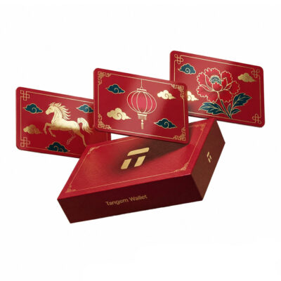 Криптогаманець Tangem Wallet 2.0 Lunar New Year набір з 3 карток (TG-LUNAR) 2