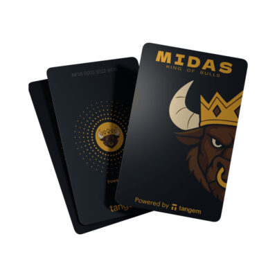 Криптогаманець Tangem Wallet 2.0 Midas набір з 3 карток (TG-MIDAS) 6