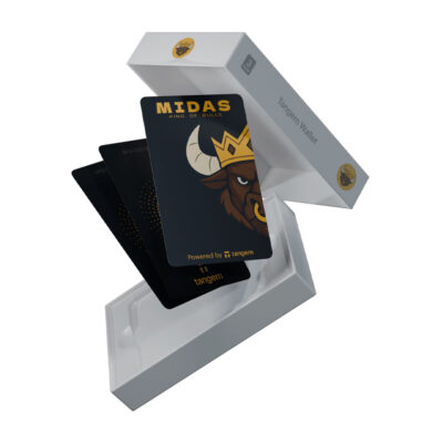 Криптогаманець Tangem Wallet 2.0 Midas набір з 3 карток (TG-MIDAS)