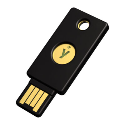 Апаратний ключ Yubico Yubikey 5 NFC USB Type-A з лотка Без упаковки 1шт Вживаний б/у (683066bu)