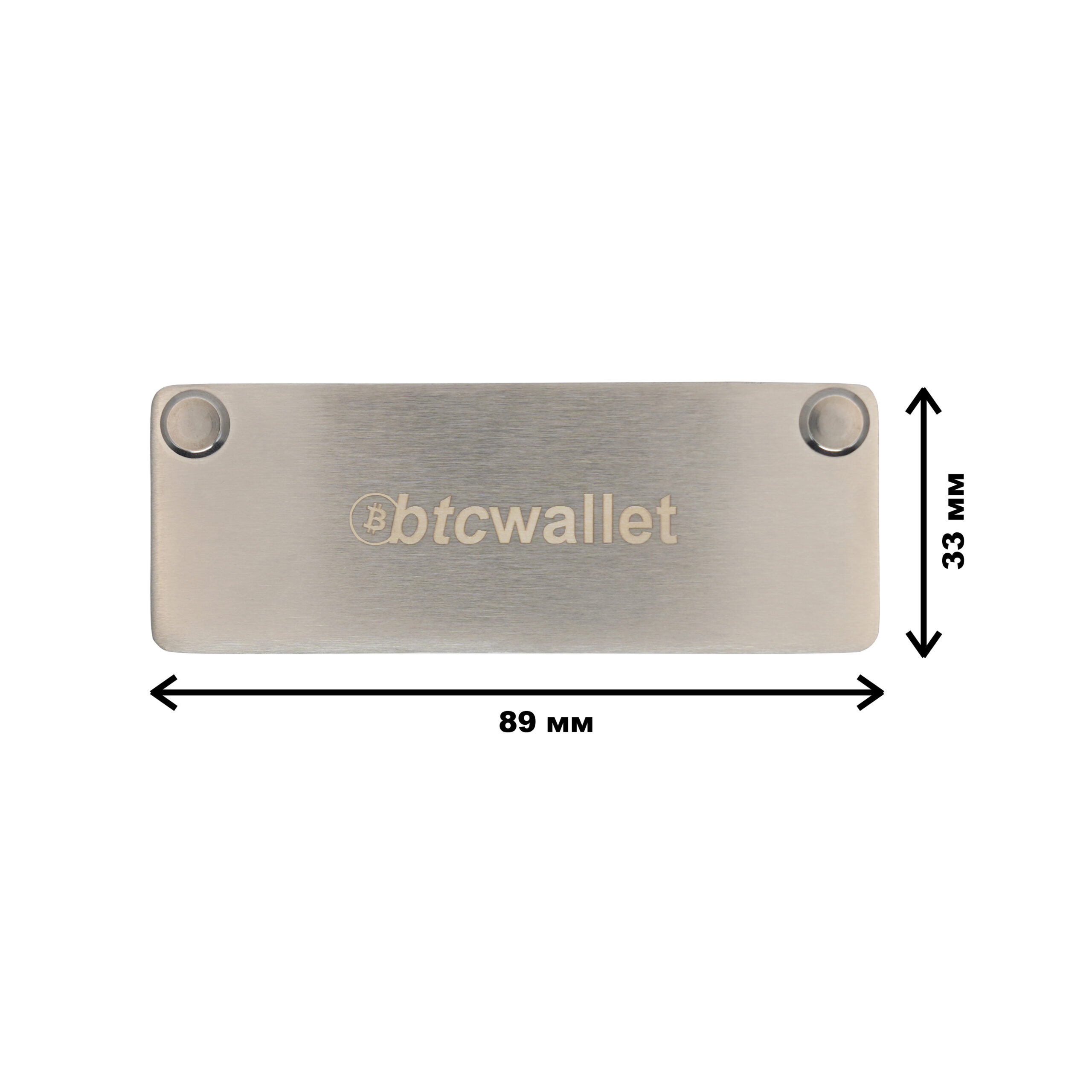 Мнемонічний планшет Btcwallet SeedTag 24 Duo слова з кріпильними болтами та гравірувальною ручкою 3 Мнемонічний планшет Btcwallet SeedTag 24 Duo слова з кріпильними болтами та гравірувальною ручкою 3