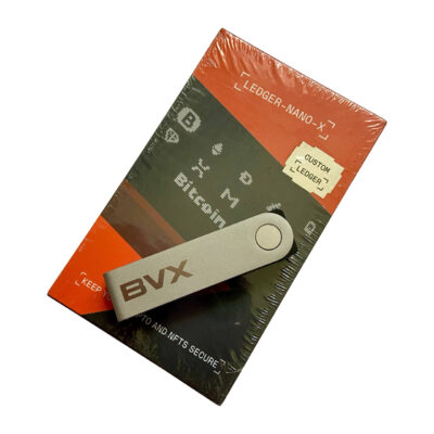 Криптогаманець Ledger Nano X Onyx Black x BVX 2026 Custom 2