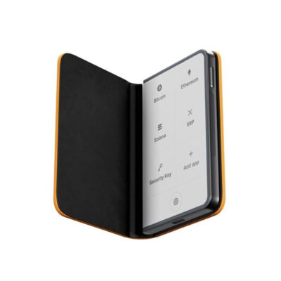 Чохол Ledger Stax Magnet Shell protection BTC Orange (LSMSPBO) 2