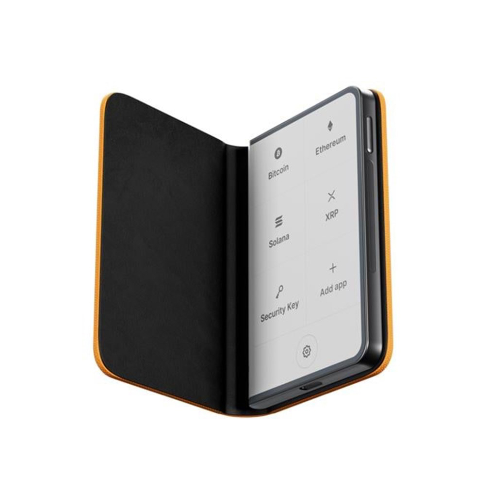 Чохол Ledger Stax Magnet Shell protection BTC Orange (LSMSPBO) 2 Чохол Ledger Stax Magnet Shell protection BTC Orange (LSMSPBO) 2